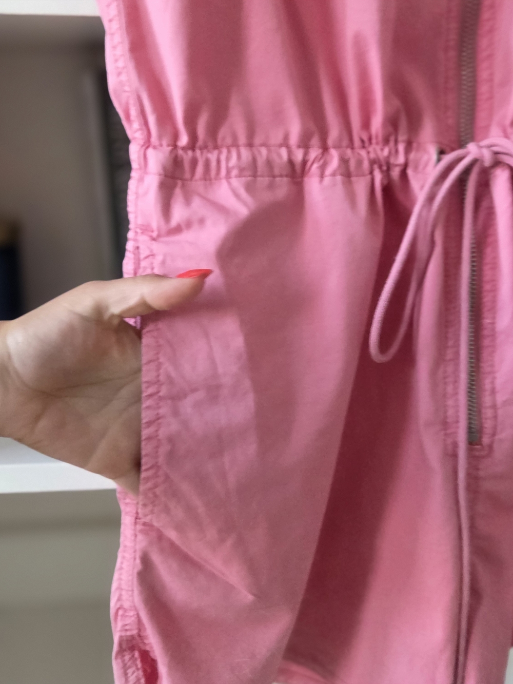 Pistola Women's Pink Zip-Front One-Piece Romper - Picture 4 of 8